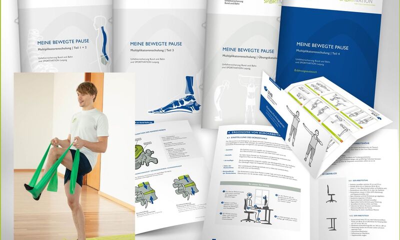 Theraband und Übungsflyer Theraband und Übungsflyer